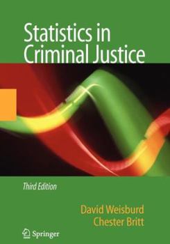 Paperback Statistics in Criminal Justice Book