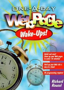 Paperback One-A-Day Web Page Wake-Ups Book