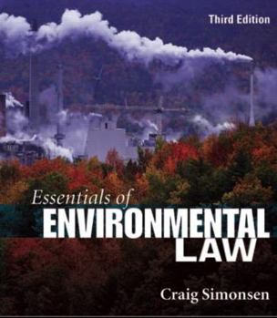 Paperback Essentials of Environmental Law Book