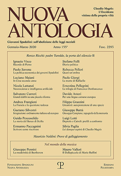 Nuova Antologia - A. CLV, N. 2293, Gennaio-Marzo 2020: Rivista Di Lettere, Scienze Ed Arti. Serie Trimestrale Fondata Da Giovanni Spadolini