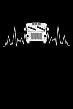 School Bus: Lined A5 Notebook for Bus Drivers