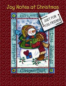 Hardcover Joy Notes at Christmas - Friend Book