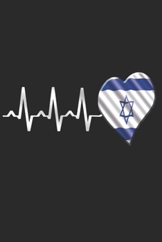 ISRAEL NOTEBOOK: Israel Notebook | college book | diary | journal | booklet | memo | composition book | 120 sheets - Dot Grid paper 6x9 inch