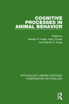 Paperback Cognitive Processes in Animal Behavior Book