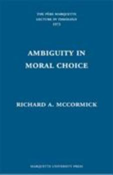 Paperback Ambiguity in Moral Choice Book