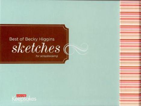 Spiral-bound Besty of Becky Higgins Sketches Book