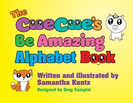 Paperback CueCue's Be Amazing Alphabet Book