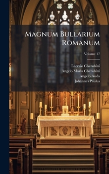 Hardcover Magnum Bullarium Romanum Book