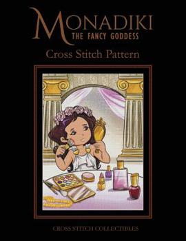 Paperback Monadiki: The Fancy Goddess: Cross Stitch Pattern [Large Print] Book