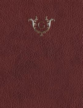 Paperback Monogram "G" Grid Sketchbook Book