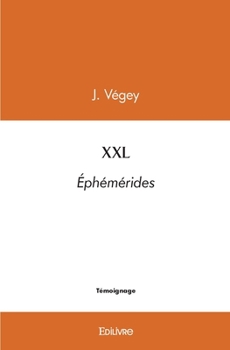 Paperback XXL: Éphémérides [French] Book