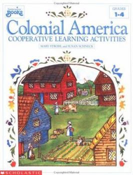Paperback Colonial America: Cooperative Learning Activities Book