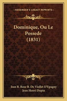 Dominique, Ou Le Possede (1831)
