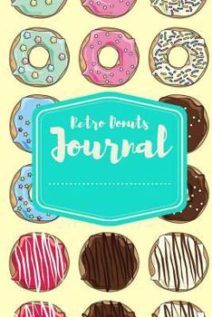 Paperback Retro Donuts Journal Book