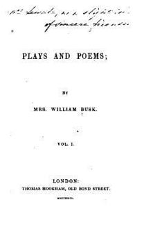 Paperback Plays and Poems - Vol. I Book