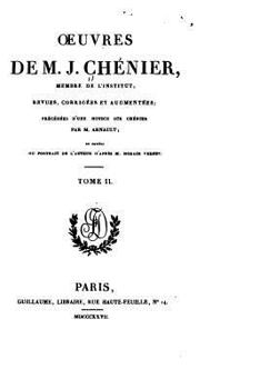 Paperback Oeuvres de M. J. Chénier - Tome II [French] Book