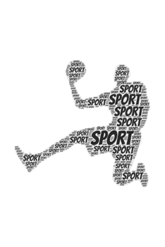 Sport: Notizbuch, Notizblock | Kariert, Karierte, Kariertes, Karo-Raster | DIN A5, 120 Seiten | Notizen, Ideen, Gedanken, Erinnerungen, Termine, Planer, Tagebuch, Organisation (German Edition)