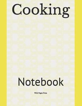 Paperback Cooking: Notebook Book