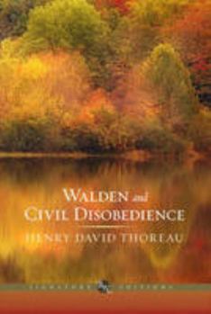 Hardcover Walden & Civil Disobedience Book