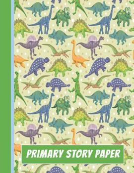 Paperback Primary Story Paper: A Write & Draw Composition Notebook Book