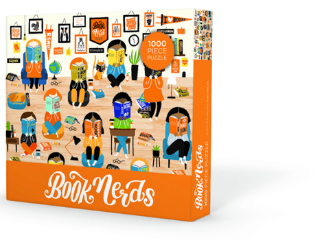 Misc. Book Nerds Puzzle 1000 Piece Book