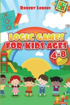 Paperback Logic Games For Kids Ages 4-8: Suguru Logic Puzzles with Answers Book