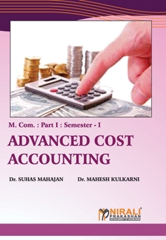 Paperback Advanced Cost Accounting Book