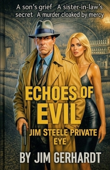 Paperback Echoes of Evil, Jim Steele, Private Eye Book