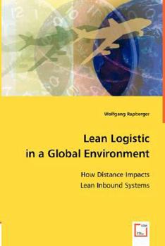Paperback Lean Logistic in a Gobal Environment Book