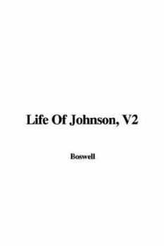 Paperback Life of Johnson, V2 Book