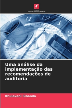 Paperback Uma análise da implementação das recomendações de auditoria [Portuguese] Book