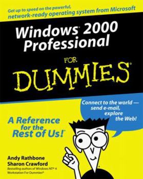 Paperback Windows 2000 Professional for Dummies Book