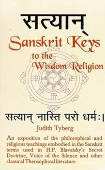 Paperback Sanskrit Keys to the Wisdom Religion Book