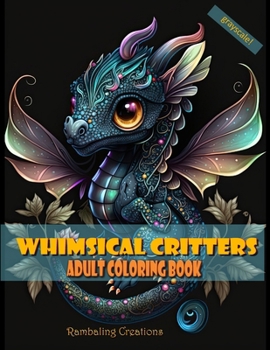 Paperback Whimsical Critters: Adult Coloring Book