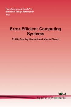Paperback Error-Efficient Computing Systems Book