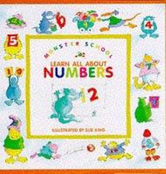 Hardcover Monster School Numbers [Spanish] Book