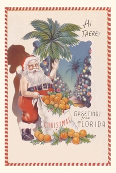 Paperback Vintage Journal Christmas in Florida Book