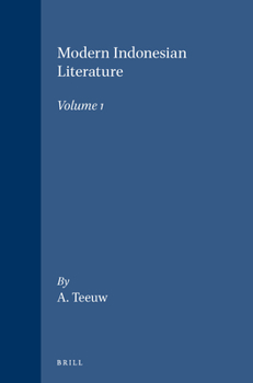 Paperback Modern Indonesian Literature, Volume 1 Book