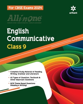 Paperback All In One Class 9th English Communicative for CBSE Exam 2024 Book