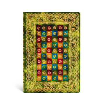 Misc. Verde MIDI Lined Hardcover Journal, 144pg, 120gsm by Paperblanks (Venetian Mornings) Book