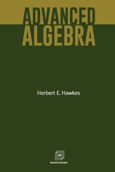 Paperback Advanced Algebra Book