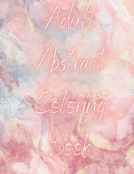 Paperback Adult Abstract Coloring Book