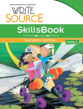 Paperback Write Source SkillsBook Teacher's Edition Grade 4 Book