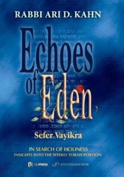 Hardcover Echoes of Eden: Sefer Vayikra: Sefer Vayikra Volume 3 Book