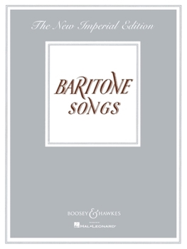 Paperback Baritone Songs: The New Imperial Edition Book