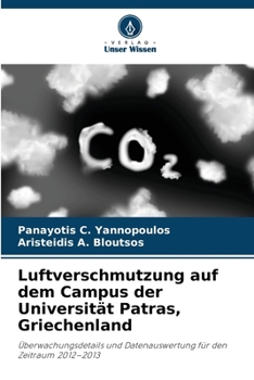 Paperback Luftverschmutzung auf dem Campus der Universität Patras, Griechenland [German] Book
