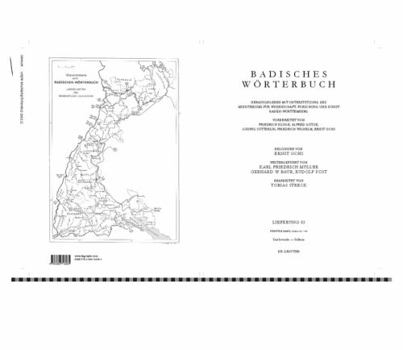 Paperback Badisches W?rterbuch. Band V/Lieferung 83 [German] Book