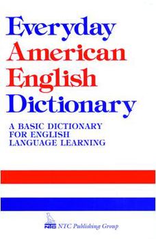 Hardcover Everyday American English Dictionary Book