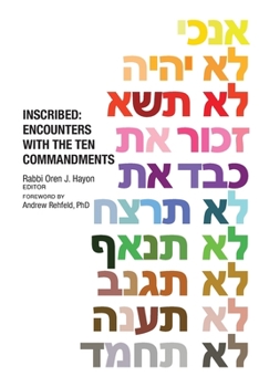 Paperback Inscribed: Encounters with the Ten Commandments Book