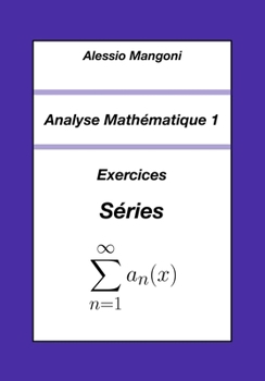 Paperback Analyse Mathématique 1: Exercices Séries [French] Book